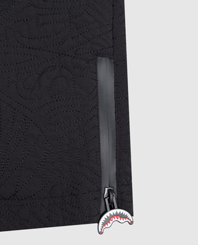 Sprayground Дитячий чорний стьобаний комбінезон SPY1571
