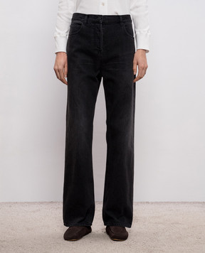 The Row Черные джинсы Finbar 10803W4424