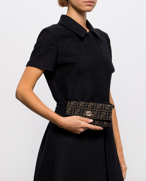 Fendi Клатч Continental Tube в узор 8M0596B1JY