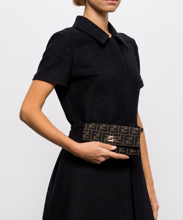 Fendi Клатч Continental Tube в узор 8M0596B1JY изображение 2