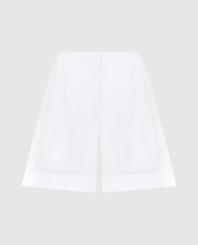 Max & Co Белые шорты Melia из льна MCOOMELIA