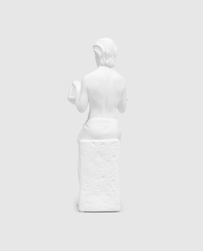 Palais Royal Декоративна біла порцелянова статуетка Zodiac Libra man 4522