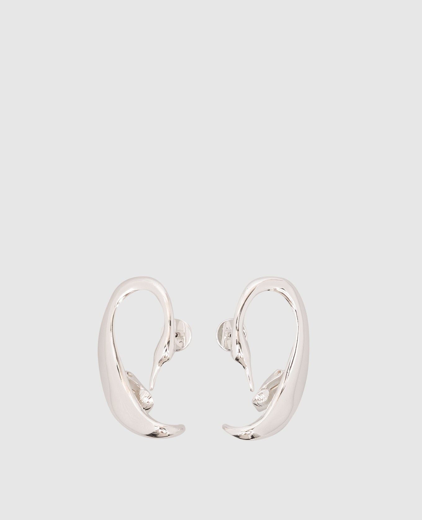 

Серебряные серьги Egret Climber, Серебристый, Серьги