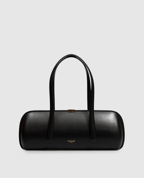 Thierry Mugler Черная кожаная сумка Aurora 26F10SA00609050