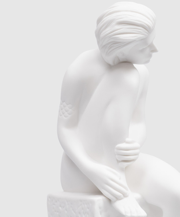 Palais Royal Декоративна біла порцелянова статуетка Zodiac Pisces man 4515 зображення 3