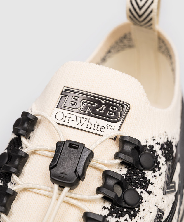 Off-White Бежевые кроссовки Be Right Back OWIA28KS26FAB001 изображение 5