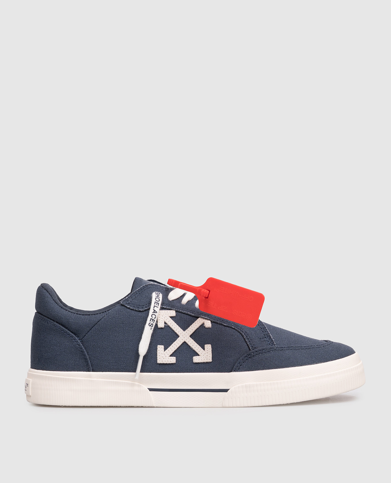 Синие кроссовки Vulcanized