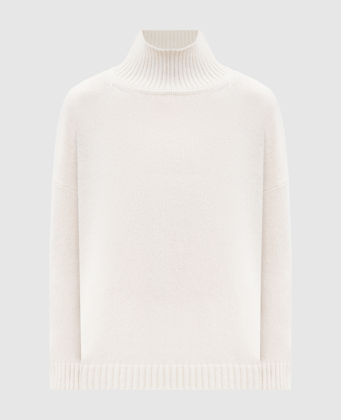 BORGIA white wool sweater Max Mara Weekend