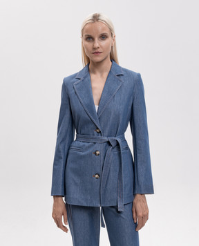 Max Mara Синий джинсовый жакет ODISSEA MMLODISSEA