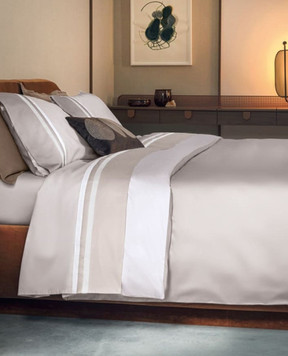 Fazzini Комплект постільної білизни кольору айворі KUBRIC KBCCOCO200X220RD0