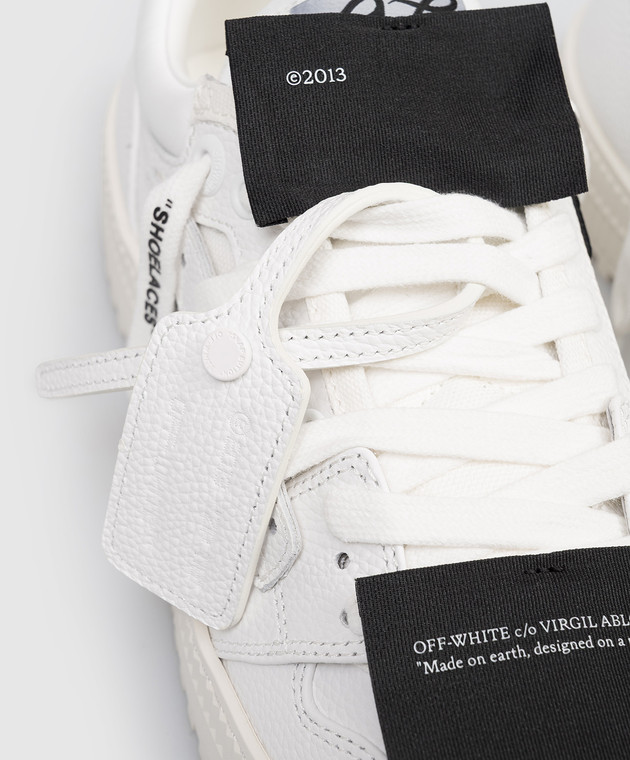 Off-White Білі шкіряні кросівки 3.0 Off Court OMIA29KC99LEA001 зображення 5