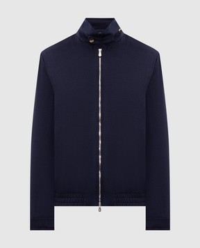 Brunello Cucinelli Синя куртка з вовни MV4676379
