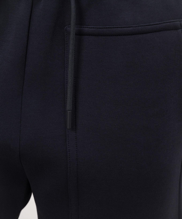 Mackage Сині шорти Elwood з фактурним логотипом ELWOODR зображення 4
