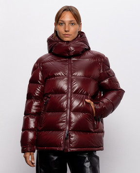 Moncler Бордовый пуховик Maire L20931A0014268950