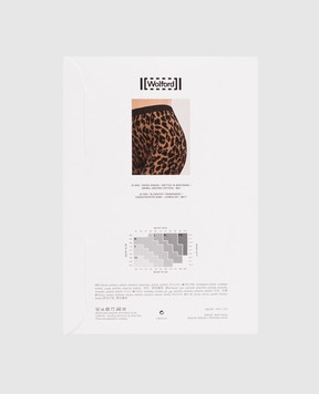 Wolford Чорні колготи Leo 20 den 14901