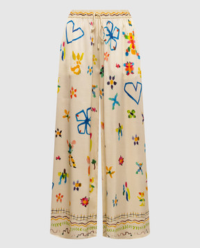 Alemais Жовті палаццо Sidi із шовку 6384P