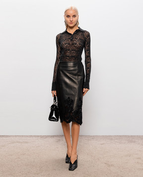 Ermanno Scervino Сірий джемпер з кашеміру D495M737OHZ
