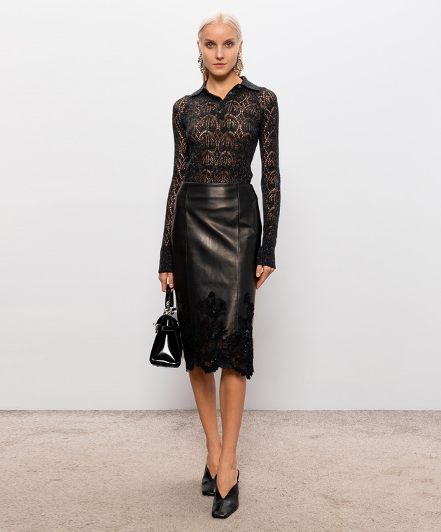 Ermanno Scervino Сірий джемпер з кашеміру D495M737OHZ зображення 2