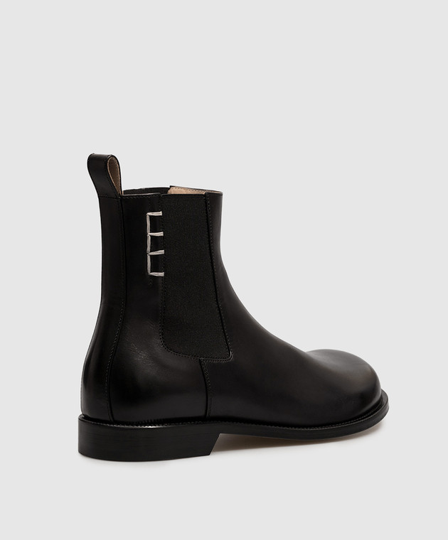 JW Anderson Чорні шкіряні челсі CT0003LA0391 зображення 3