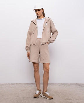 Brunello Cucinelli Біла футболка з ланцюжком M0T81BZ100