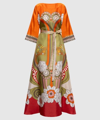 Платье Muumuu из шелка