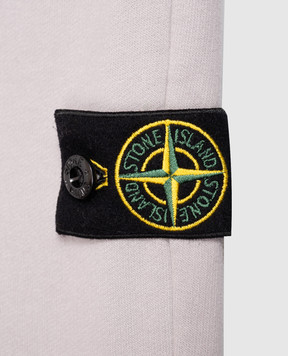 Stone Island Дитячі сірі джогери з патчем L2S166200003S0A2014