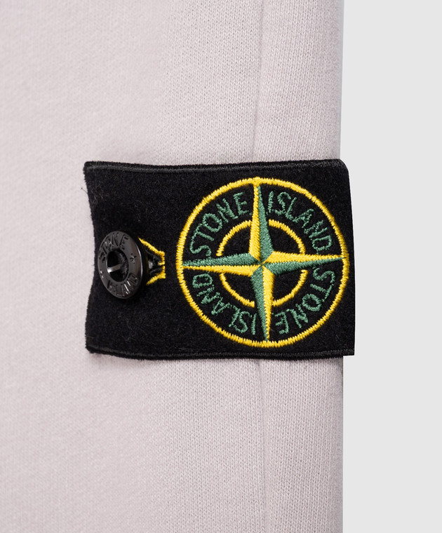 Stone Island Детские серые джоггеры с патчем L2S166200003S0A2014 изображение 3
