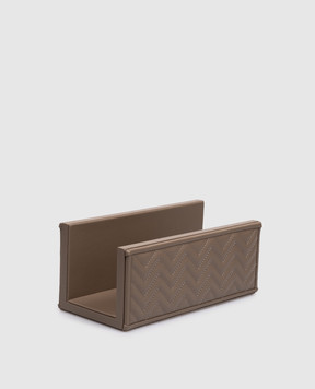 Giobagnara Коричнева шкіряна підставка для листів DSPPTSRV24