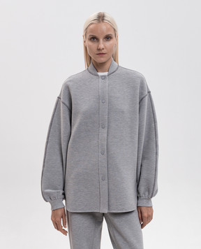 Max Mara Сіра куртка DIVINA MMLDIVINA