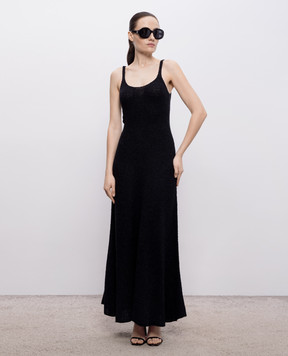 Gabriela Hearst Чорна сукня Ayla із шовку 2269053A137