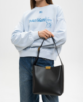 Gianni Chiarini Чорна шкіряна сумка Jo BS11990LSR