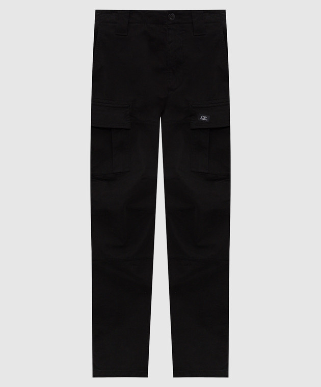 C.P. Company Черные брюки-карго MPA732A005529G