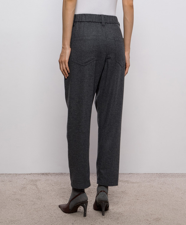 Brunello Cucinelli Сірі штани MB162P8417 зображення 4