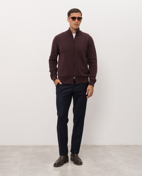 Bertolo Cashmere Синие брюки 000305001391