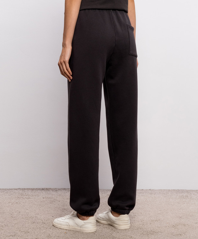 Sporty & Rich Коричневые утепленные джоггеры Soho PA070711083BR29 изображение 4