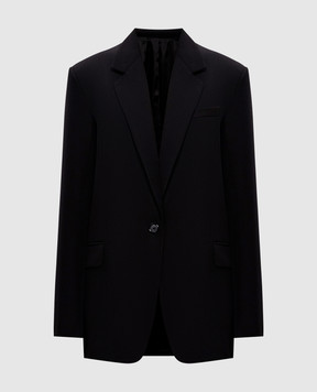 Toteme Чорний жакет з вовною 252WRZ0049FB0026