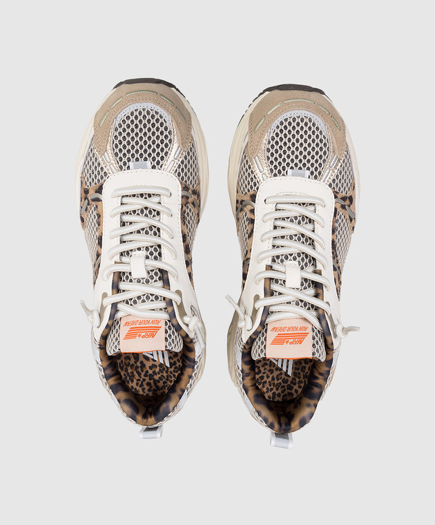 Maripe Бежевые комбинированные кроссовки MELROSE MELROSE изображение 4