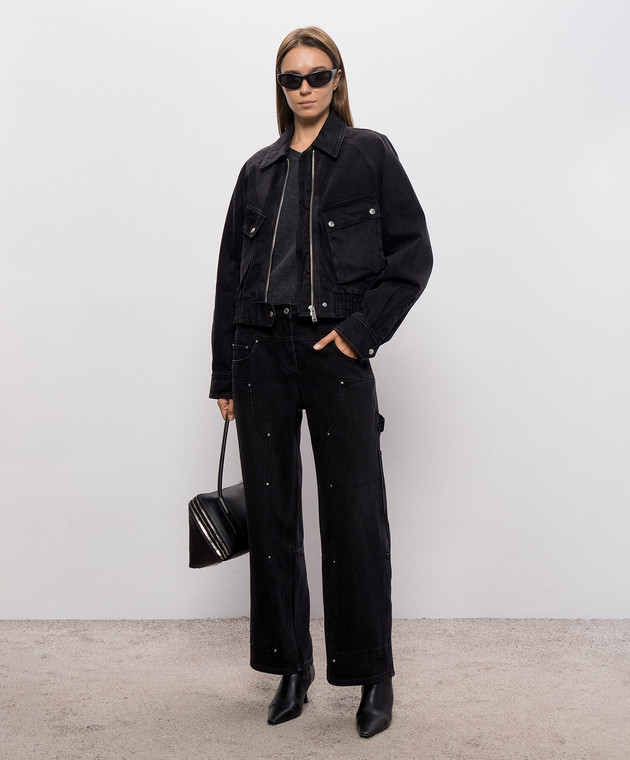 3.1 Phillip Lim Чорні джинси F26151431MDD зображення 2