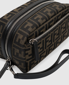 Fendi Коричневий несесер у візерунок 8N0216B16F
