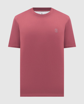 Brunello Cucinelli Бордова футболка M0B138440