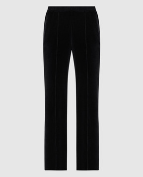 Tom Ford Черные велюровые штаны PAJ180JEX154