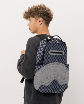 Sprayground Дитячий синій рюкзак ATELIER BLEU SHARKS IN PARIS 910B8486NSZ