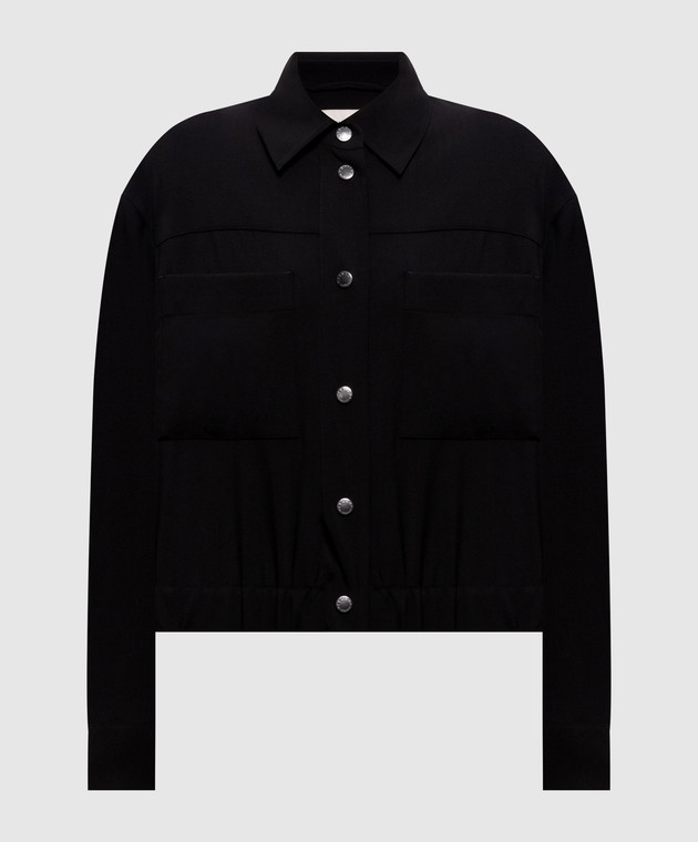 Max Mara Weekend Черная куртка DECANO из шерсти WKDDECANO