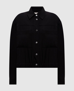 Max Mara Weekend Черная куртка DECANO из шерсти WKDDECANO