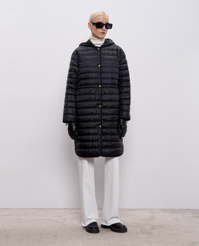 Moncler Черная двухсторонняя пуховая куртка Thymlong L10931C00005599CC