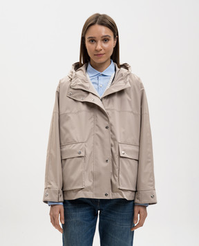 MooRER Бежевая ветровка MARYANA MARYANAADS