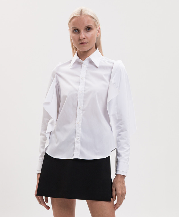 Vetements Белая рубашка WH27SH043W изображение 3