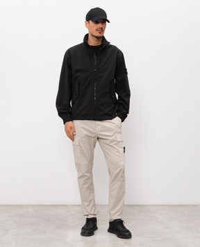 Stone Island Сірі штани-карго з патчем логотипа L1S153100032S0A10