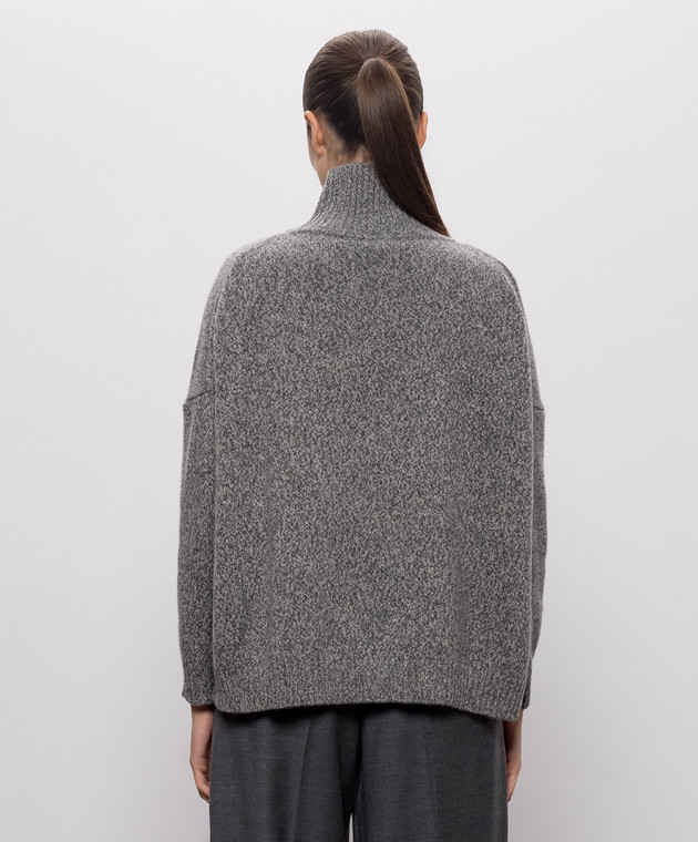 Max Mara Weekend Сірий светр BORGIA з вовни WKDBORGIA зображення 4