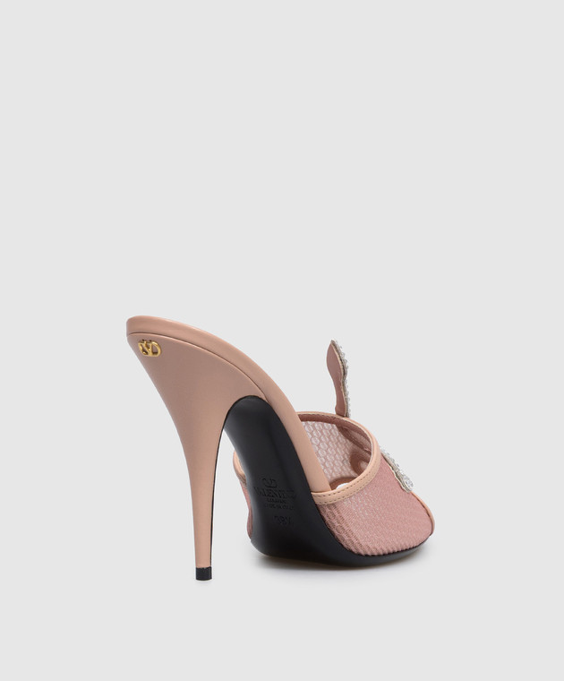 Valentino Рожеві мюлі Coeur Vipère 8W0S0PD7QMA зображення 3